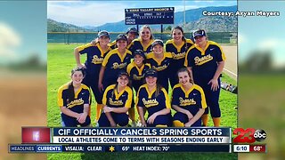 CIF officially cancels spring sports season