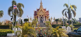 City shrine or known as city pillars Udonthani city