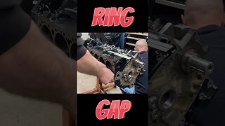 Measuring for Ring Gap #shorts