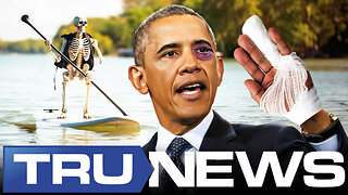 Bandaged Barack: Where Was Obama When His Chef Drowned?