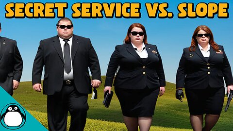 Bad Guy Eludes Secret Service By Jogging Up Mildly Sloped Ground - Parody