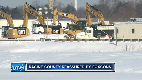 Racine County reassured by Foxconn's commitment