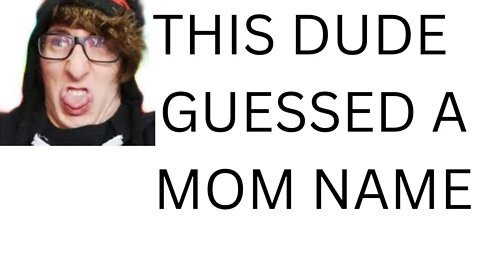 KREEKCRAFT GUESS THIS PERSON'S MOM