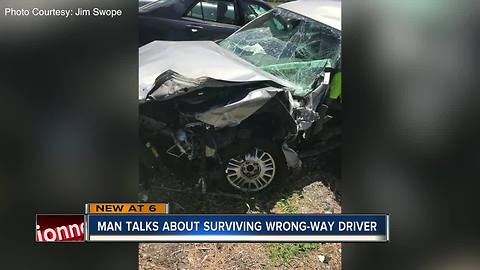 Pasco man survives head-on crash with wrong-way DUI driver