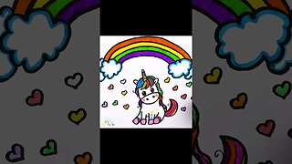 Drawing and Coloring a Unicorn