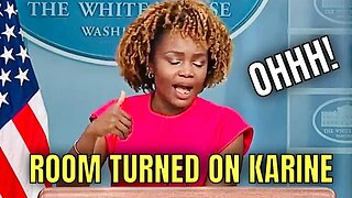 OHHH! Karine LIES for Biden after Joe said he had a "deal" on Ukraine aid