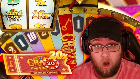 ONE AWAY FROM A 20X CRAZY TIME *RAGE* (CRAZY TIME HIGHLIGHTS)