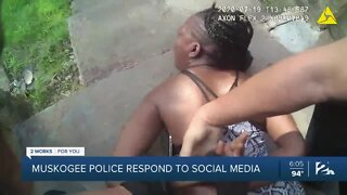 Muskogee police respond to viral video