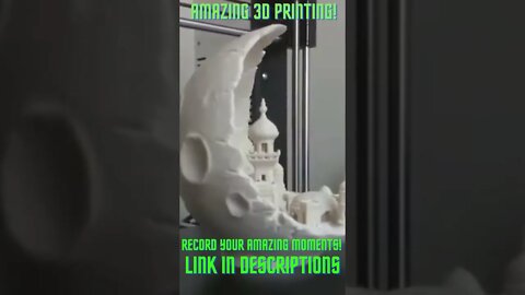 Amazing 3D Print Demonstration!: #Shorts #YoutubeShorts #3D Print #3DPrinter #3D Printing