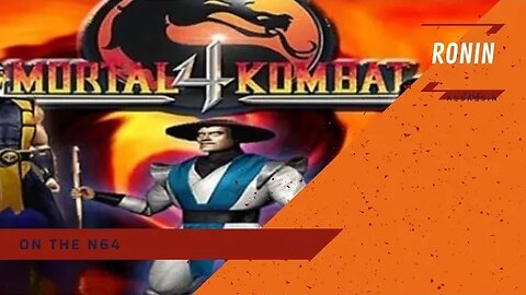 Playing Mortal Kombat 4 N64 in 2023