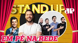 Em Pé na Rede ao vivo no Stand Up Jovem Pan - 17/02/20