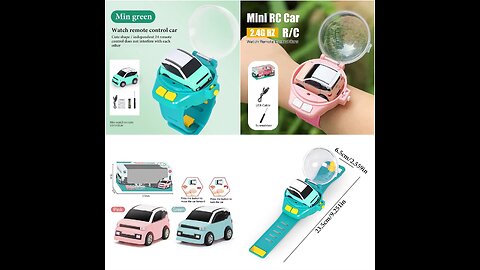 Mini Watch Control Car: The Ultimate Remote Control Toy - Kids' Gift!