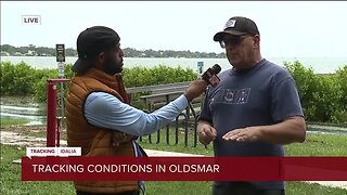 TRACKING IDALIA | Tracking conditions in Oldsmar