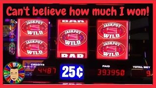 💥Double Jackpot Huge Slot Machine Win Golden Nugget Las Vegas