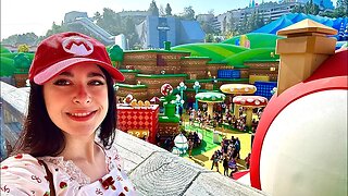 First Time at Super Nintendo World Universal Studios Hollywood