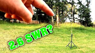 Elecraft AX1 Antenna Tiny ~ SWR Analysis & Testing
