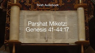 Torah Audio Bible: Parshat Miketz: Genesis 41-44:17 (English & Hebrew Verses)