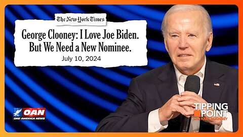 George Clooney Begs Biden to Quit | TIPPING POINT 🟧