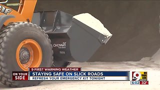 Staying safe on slick roads