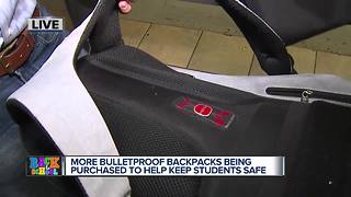 We test a bulletproof backpack