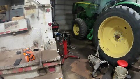 John Deere 8235r cylinder head removal