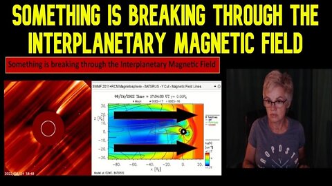 Something is Breaking Through the Interplanetary Magnetic Field