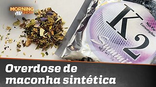 Overdose de maconha sintética leva dezenas de pessoas para hospital