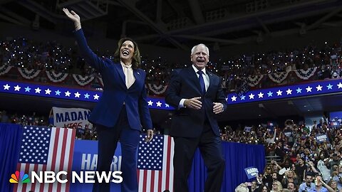 Watch Harris and Walz's full remarks at their first campaign rally together | NE