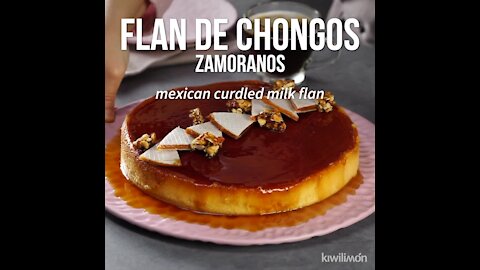 Chongos Zamoranos Flan