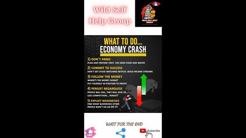 🔥What to do in an economy crash🔥#shorts🔥#viralshorts🔥#motivation🔥#wildselfhelpgroup🔥