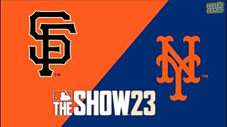 MLB The Show 23 Giants vs Mets Gameplay PS5