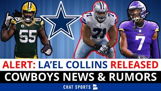 Cowboys Free Agency News: La'el Collins Released + Sign Za'Darius Smith Or Patrick Peterson?
