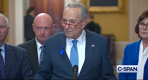 Chuck Schumer Goes Against The Squad On a Ceasefire