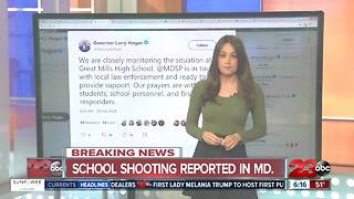 Maryland School Shooting Details
