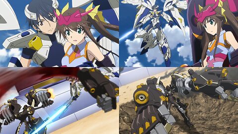 Infinite Stratos - unmanned IS fight