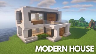 How to build a Modern House in Minecraft