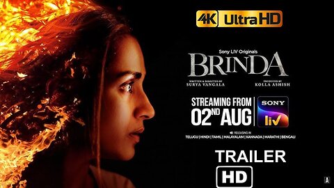 Brinda | Telugu | Trailer | Trisha, Indrajith Sukumaran | 2nd August