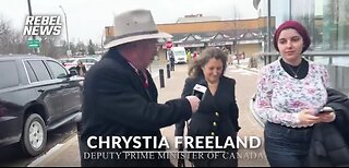 Rebel News’ David Menzies brutally arrested for scrumming Freeland