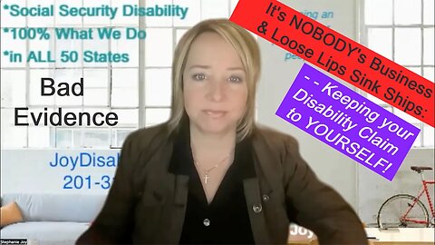 STOP THIS! Don't Always Share Your Disability Claim Situation with your Doctor Office