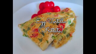 Egg Tortilla/Frittata/ Breakfast Recipes/Omelette