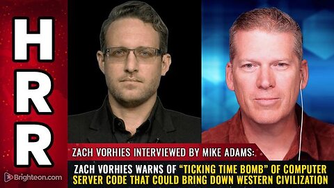 Zach Vorhies warns of “ticking TIME BOMB” of computer server code...