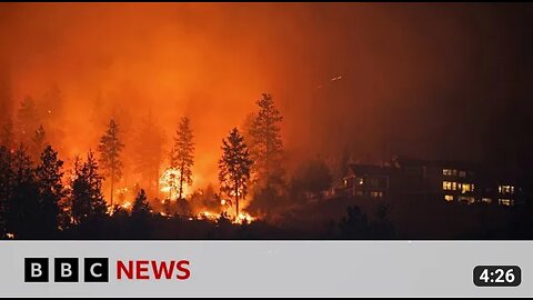 Canada suffers worst wildfire season on record - BBC News