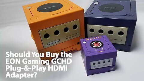 Gamecube HDMI is HERE! Unboxing & Testing of the EON GCHD Gaming HDMI Adapter for Nintendo Gamecube