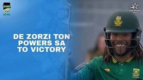 Tony de Zorzi's Spectacular Ton Leads South Africa to Victory | Highlights #SAvIND 2nd ODI