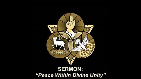 Prince of Peace Lutheran Church Advent Midweek 2 Sermon: "Peace Within Divine Unity."