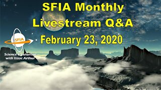 SFIA Monthly Livestream: February 23, 2020
