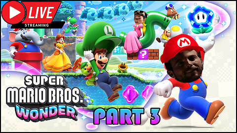 Fractured Filter Plays Super Mario Wonder Part 3! Coin Flip For Halloween Game Tie Breaker!