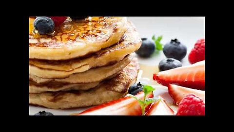 Pancake Made in Amazing Way - Apes Pancakes (old fashioned pancakes)