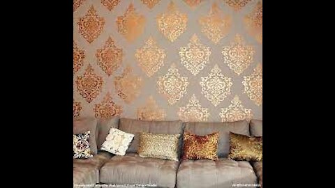 Prominent Wall Décor Creative Method using Water based Paint