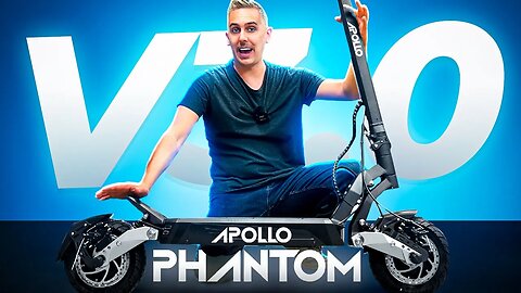 The MOST Comfortable Scooter - Apollo Phantom v3 Review